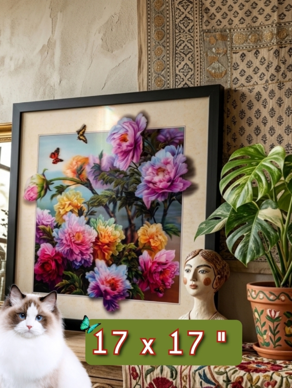 💎💗 moving pictures butterfly flowers